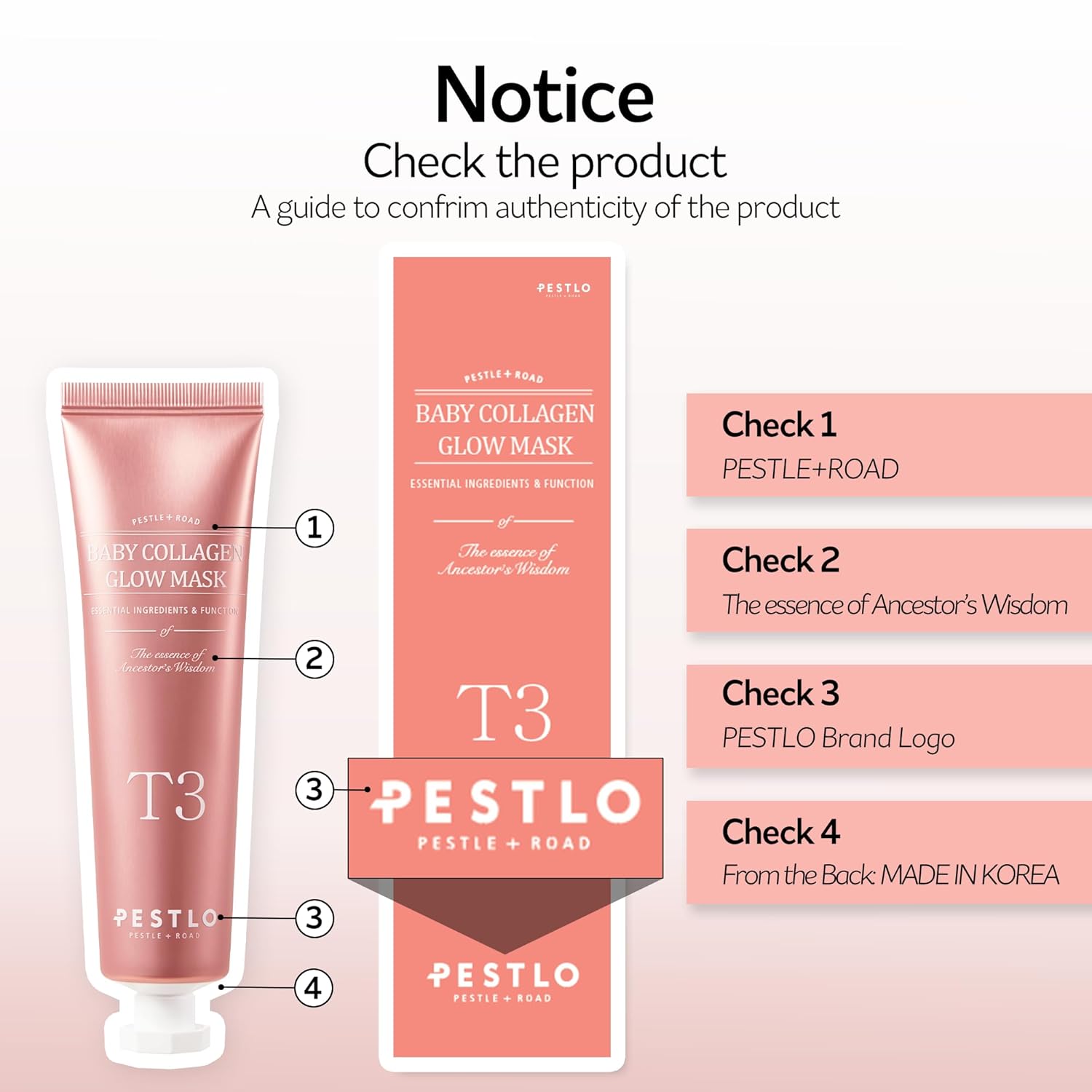 Baby Collagen Glow Mask - Korean Peel off Facial Mask Infused with Reallagen/T3 Vegan Collagen, Aginon, Volufiline for Hydrating, Firming, Glow, Glass Skin | Optional Overnight Use, 1.69 Fl.Oz