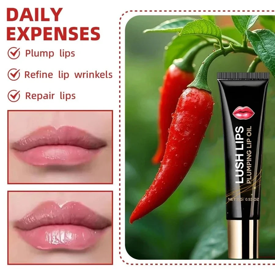 Lasting Volumising Lip Serum Instantly Lips Elasticity Plumping Gloss Oils Reduce Fine Lines Moisturizing Sexy Lip Care Product