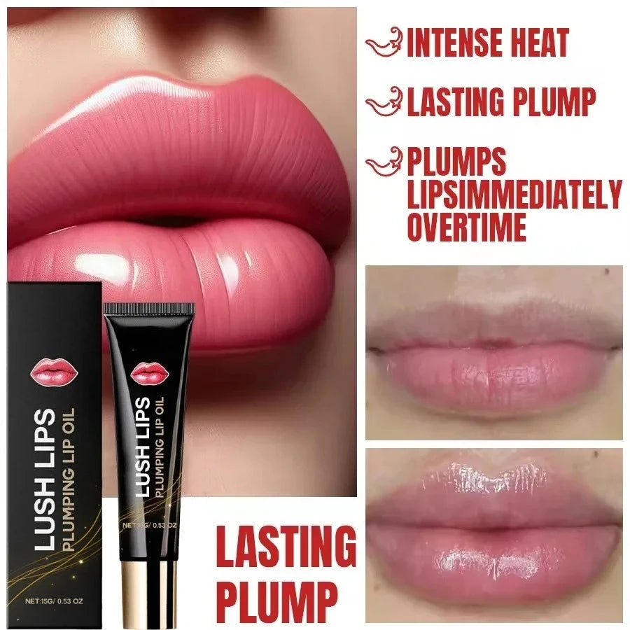 Lasting Volumising Lip Serum Instantly Lips Elasticity Plumping Gloss Oils Reduce Fine Lines Moisturizing Sexy Lip Care Product